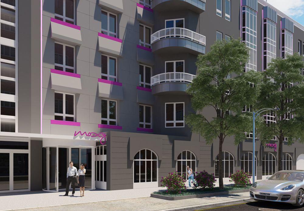 Moxy Berlin Humboldthain Park Exterior foto
